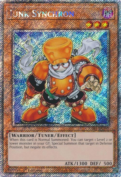 Junk Synchron (Platinum Secret Rare) (RA03-EN199)