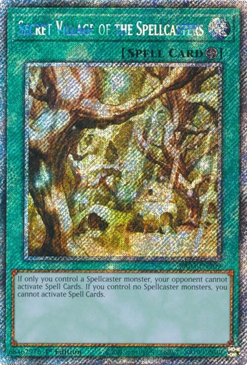 Secret Village of the Spellcasters (Platinum Secret Rare) (RA03-EN209)