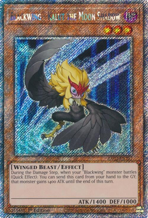 Blackwing - Kalut the Moon Shadow (Platinum Secret Rare) (RA03-EN217)