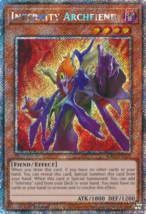 Infernity Archfiend (Platinum Secret Rare) (RA03-EN220)