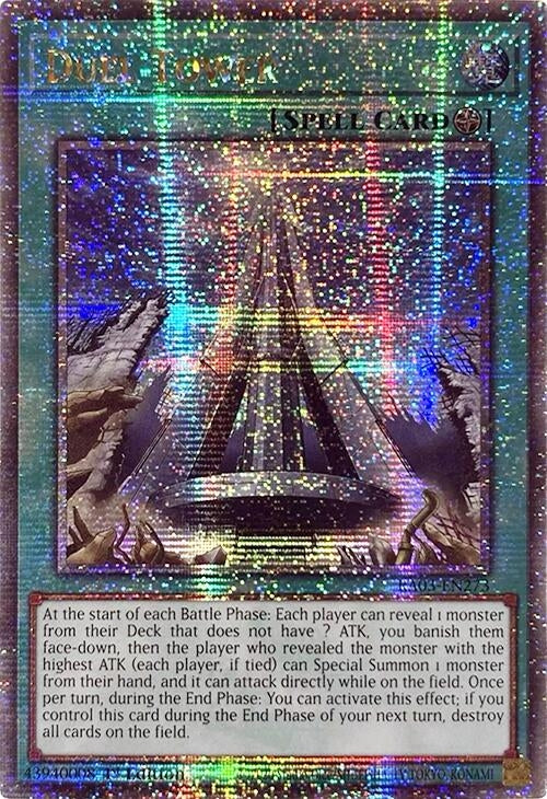 Image for Duel Tower (Quarter Century Secret Rare) (RA03-EN273) - YuGiOh