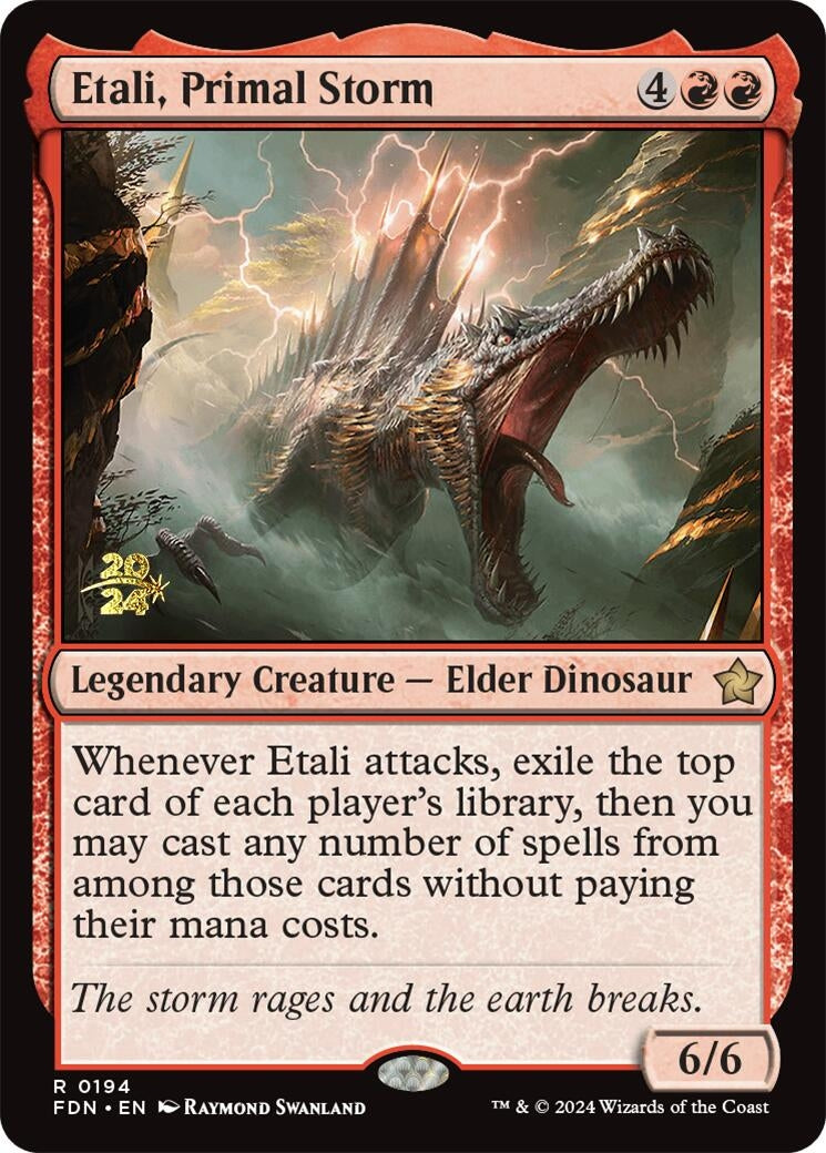 Image for Etali, Primal Storm (FDN) (194) (Prerelease Cards) - Magic: The Gathering