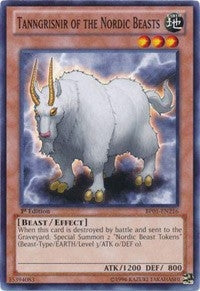 Image for Tanngrisnir of the Nordic Beasts (BP01-EN216) (BP01) - YuGiOh