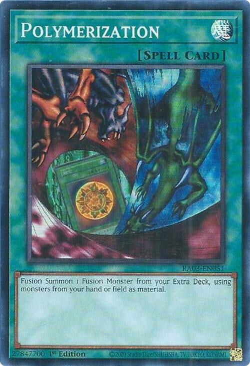 Image for Polymerization (A) (Alternate Art) (RA03-EN051) - YuGiOh