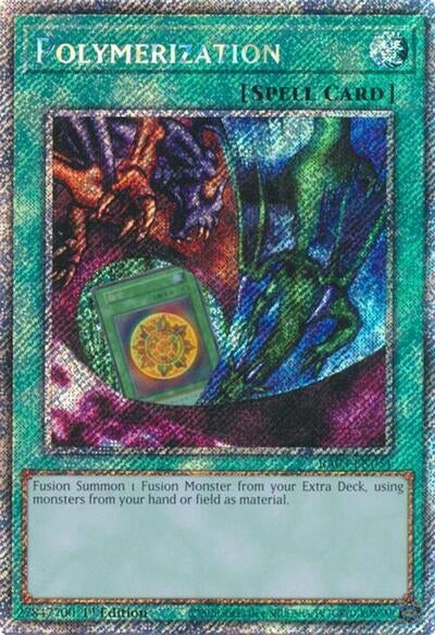 Polymerization (A) (Alternate Art) (Platinum Secret Rare) (RA03-EN051)
