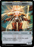 Image for Construct Token // Plot Token Double-Sided Token (3 // 20) (Outlaws of Thunder Junction: The Big Score) - Magic: The Gathering