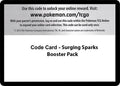 Image for Code Card - Surging Sparks Booster Pack (SSP) - Pokemon