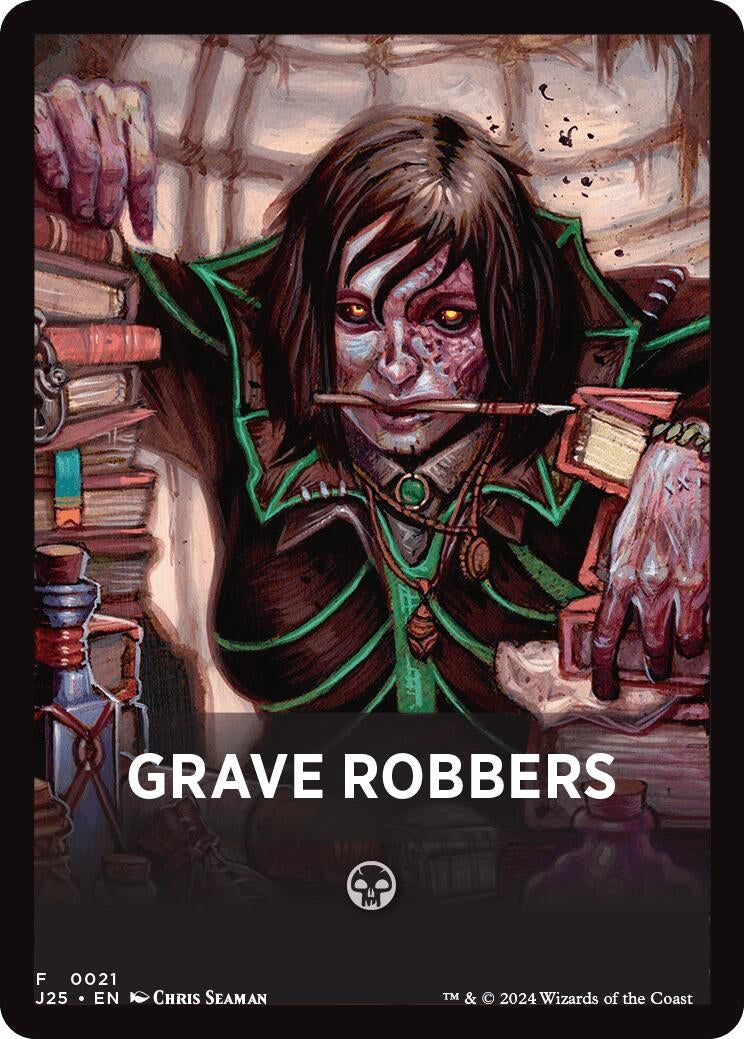 Image for Grave Robbers Theme Card (21) (Foundations Jumpstart) - Magic: The Gathering