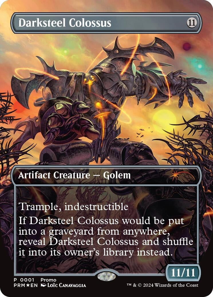 Image for Darksteel Colossus (1) (Unique and Miscellaneous Promos) - Magic: The Gathering