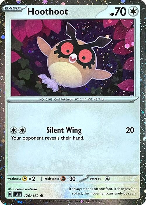 Image for Hoothoot - 126 (Cosmos Holo) (126/162) (SVP) - Pokemon