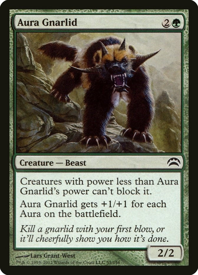Image for Aura Gnarlid (55) (Planechase 2012) - Magic: The Gathering