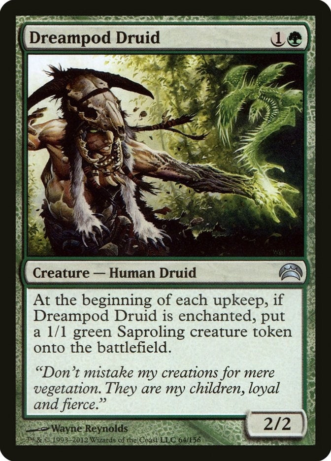 Image for Dreampod Druid (64) (Planechase 2012) - Magic: The Gathering