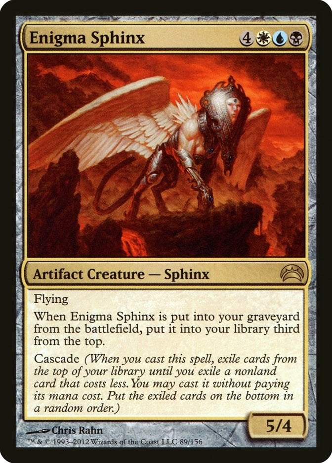Image for Enigma Sphinx (89) (Planechase 2012) - Magic: The Gathering