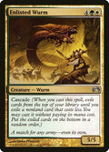 Image for Enlisted Wurm (90) (Planechase 2012) - Magic: The Gathering