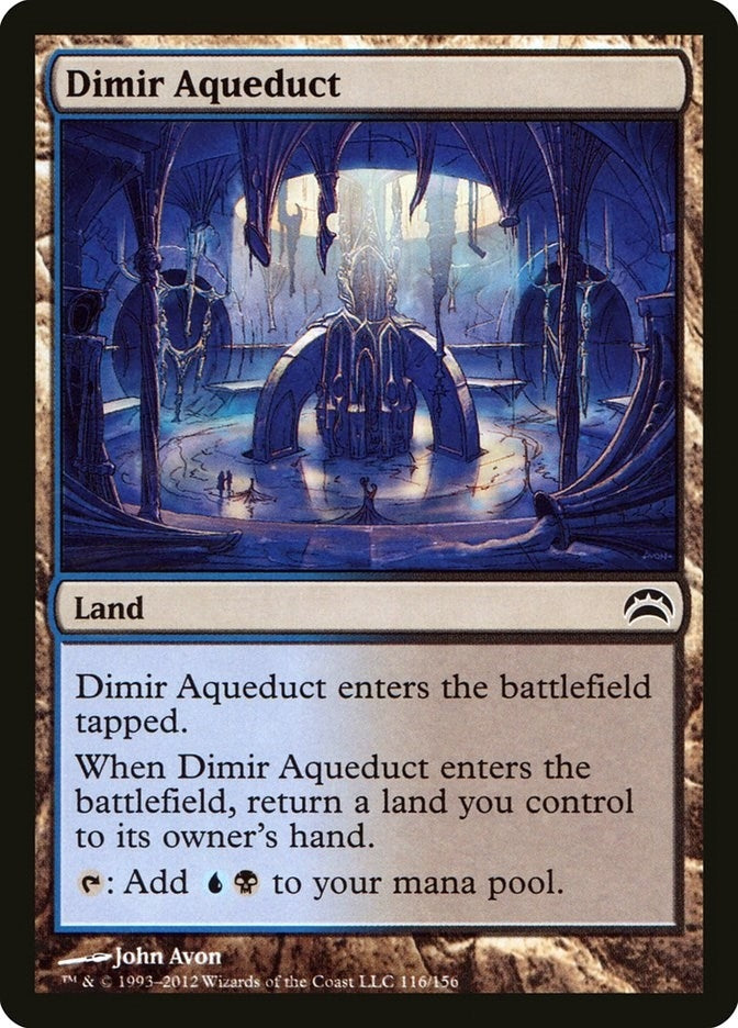 Image for Dimir Aqueduct (116) (Planechase 2012) - Magic: The Gathering