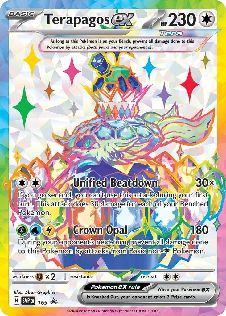 Image for Terapagos ex - 165 (165) (SVP) - Pokemon
