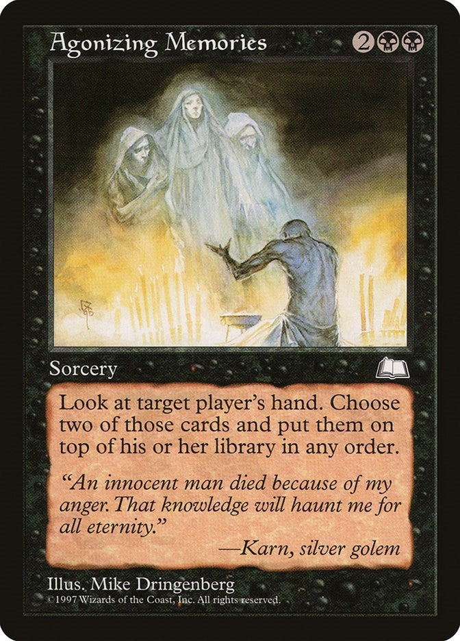 Image for Agonizing Memories (Weatherlight) - Magic: The Gathering