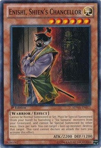Image for Enishi, Shien's Chancellor (SDWA-EN011) (SDWA) - YuGiOh