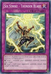 Image for Six Strike - Thunder Blast (SDWA-EN039) (SDWA) - YuGiOh