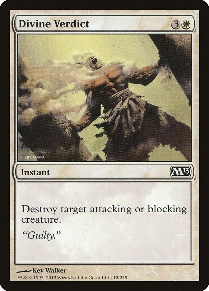 Image for Divine Verdict (12) (Magic 2013 (M13)) - Magic: The Gathering