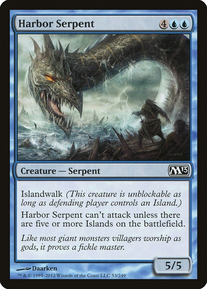 Image for Harbor Serpent (53) (Magic 2013 (M13)) - Magic: The Gathering