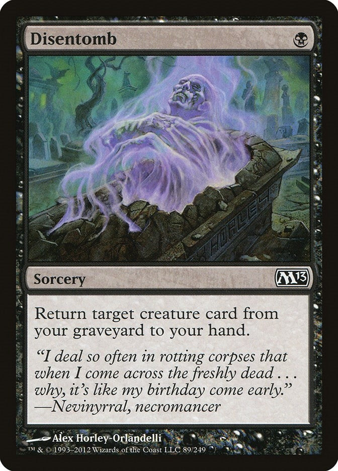 Image for Disentomb (89) (Magic 2013 (M13)) - Magic: The Gathering