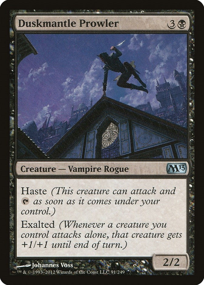 Image for Duskmantle Prowler (91) (Magic 2013 (M13)) - Magic: The Gathering