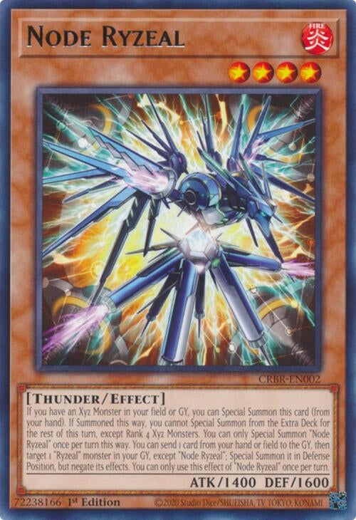 Image for Node Ryzeal (CRBR-EN002) (CRBR) - YuGiOh