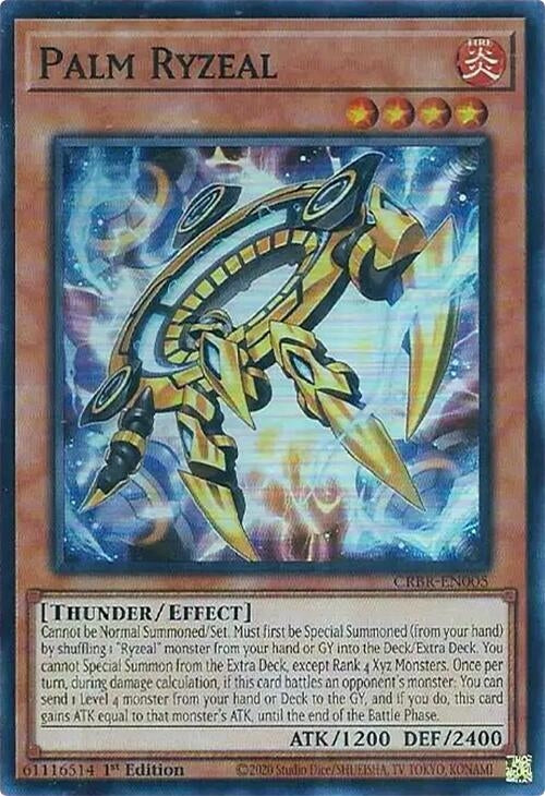 Image for Palm Ryzeal (SR) (CRBR-EN005) (CRBR) - YuGiOh