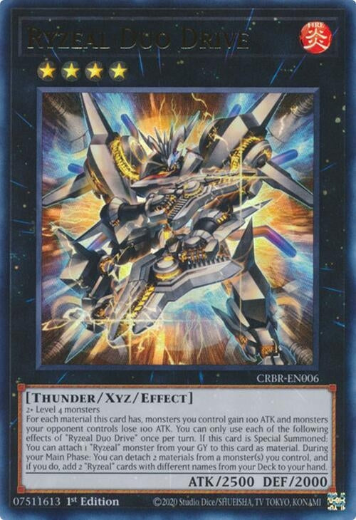 Image for Ryzeal Duo Drive (CRBR-EN006) (CRBR) - YuGiOh