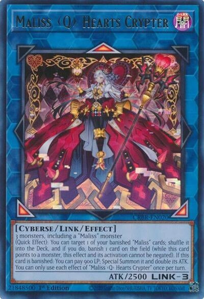 Image for Maliss Q Hearts Crypter (CRBR-EN020) (CRBR) - YuGiOh