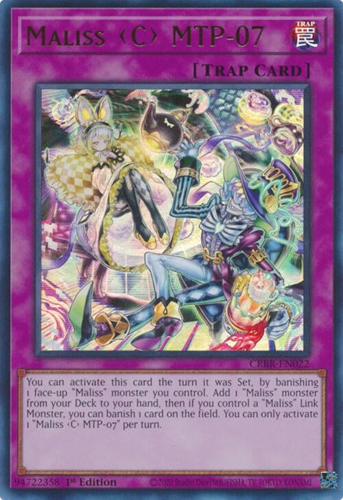 Image for Maliss C MTP-07 (CRBR-EN022) (CRBR) - YuGiOh