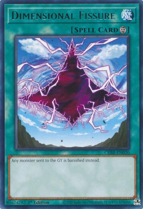 Image for Dimensional Fissure (CRBR-EN030) (CRBR) - YuGiOh