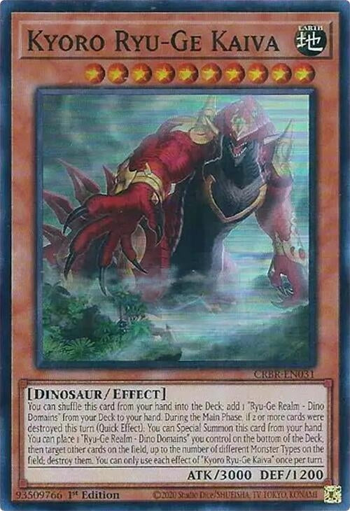 Image for Kyoro Ryu-Ge Kaiva (CRBR-EN031) (CRBR) - YuGiOh