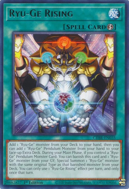 Image for Ryu-Ge Rising (CRBR-EN035) (CRBR) - YuGiOh