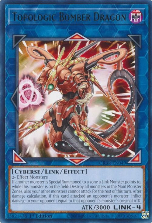 Image for Topologic Bomber Dragon (CRBR-EN049) (CRBR) - YuGiOh
