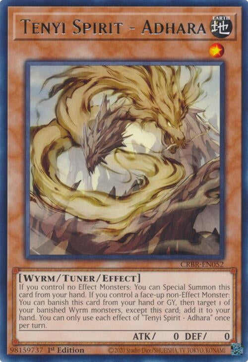 Image for Tenyi Spirit - Adhara (CRBR-EN052) (CRBR) - YuGiOh