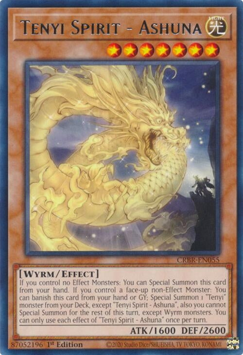 Image for Tenyi Spirit - Ashuna (CRBR-EN055) (CRBR) - YuGiOh