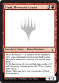 Image for Mzed, Mercenary Leader (Un-Known Event Playtest Cards) - Magic: The Gathering