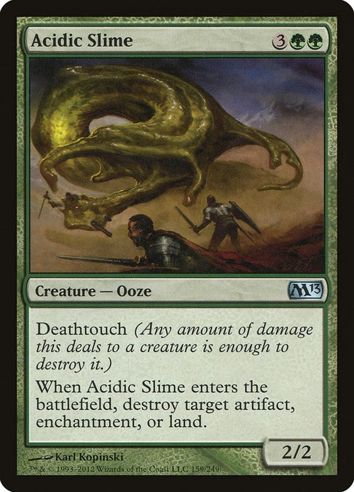 Image for Acidic Slime (159) (Magic 2013 (M13)) - Magic: The Gathering