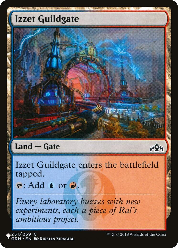 Image for Izzet Guildgate (251/259) (The List Reprints) - Magic: The Gathering