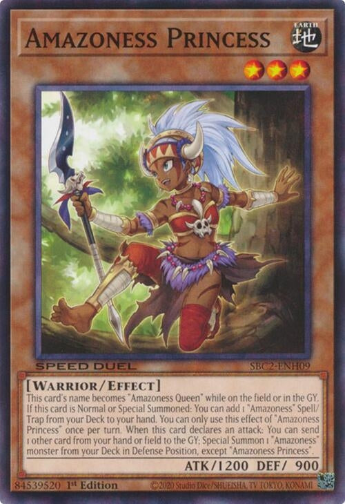 Image for Amazoness Princess (SBC2-ENH09) (SBC2) - YuGiOh