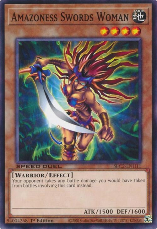 Image for Amazoness Swords Woman (SBC2-ENH11) (SBC2) - YuGiOh