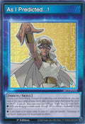 Image for As I Predicted...! (SBC2-ENS06) (SBC2) - YuGiOh