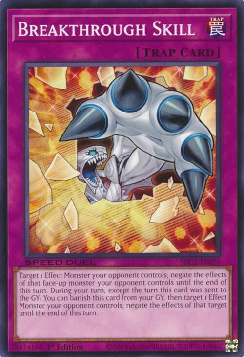 Image for Breakthrough Skill (SBC2-ENI25) (SBC2) - YuGiOh