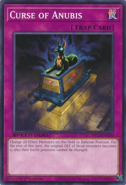 Image for Curse of Anubis (SBC2-ENG20) (SBC2) - YuGiOh