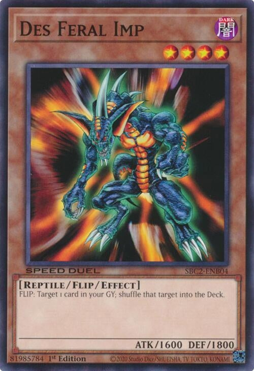 Image for Des Feral Imp (SBC2-ENB04) (SBC2) - YuGiOh