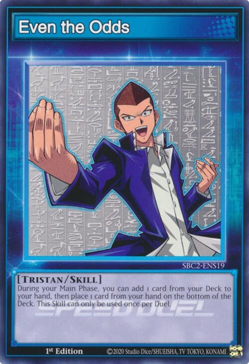 Image for Even the Odds (SBC2-ENS19) (SBC2) - YuGiOh