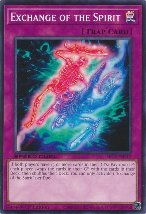 Image for Exchange of the Spirit (SBC2-ENF17) (SBC2) - YuGiOh