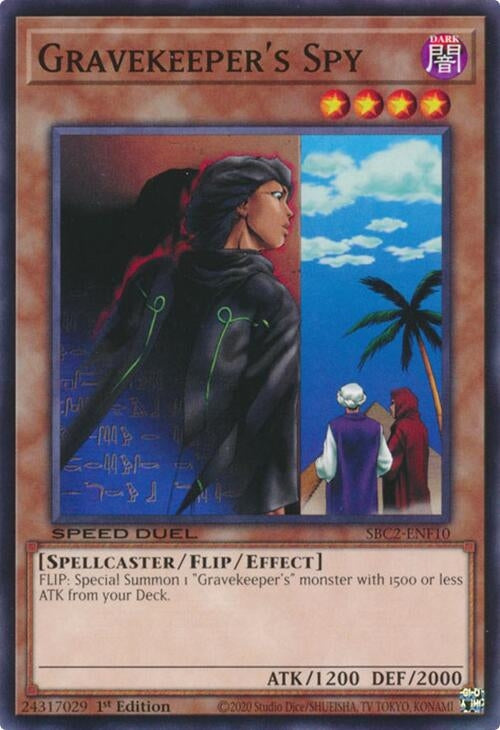 Image for Gravekeeper's Spy (SBC2-ENF10) (SBC2) - YuGiOh